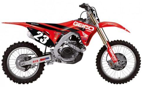 CRF250/450 HONDA GEICO TEAM, BLACKBIRD 8146R19 FULL KIT