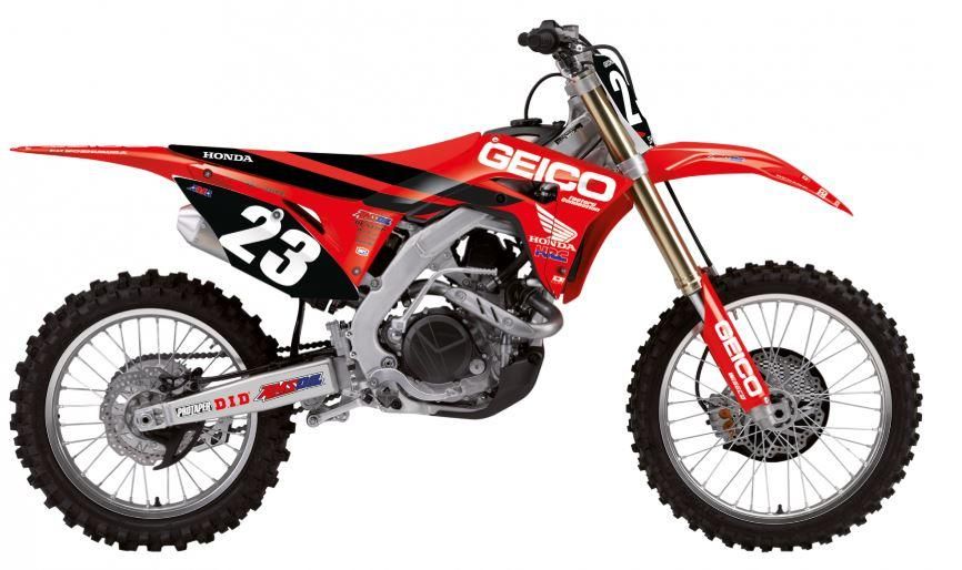 CRF250/450 HONDA GEICO TEAM, BLACKBIRD 8146R19 FULL KIT