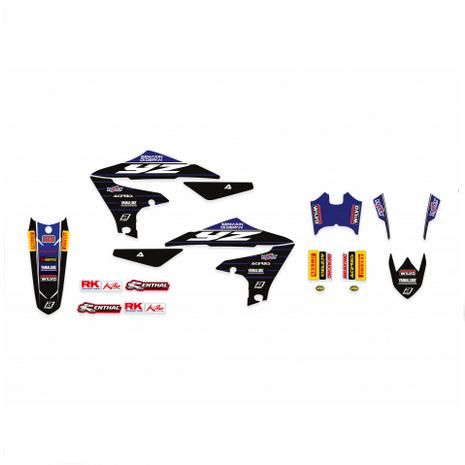 19-22 YZF250/450 FACTORY YAM, BLACKBIRD 8247R10 DECAL KIT