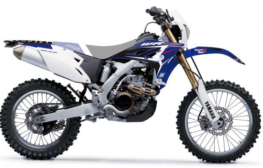 12-15 WRF450 BLACKBIRD 2241N, TANK / FENDER DECAL SET - Image 2