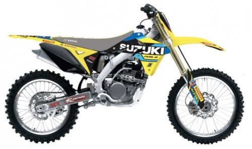 10-18 WORLD RESTYLE KIT RM-Z 250, BLACKBIRD GRAPHIC STICKER KIT 2319R7