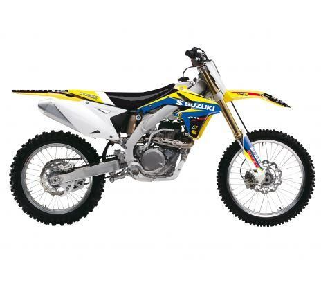 08-17 RMZ450 DREAM 4 DECAL KIT, BLACKBIRD 8316N SUZUKI - Image 2