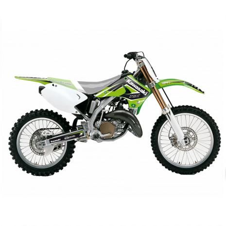 03-08 KX125 250 DREAM-4, BLACKBIRD DECAL KIT 2408N