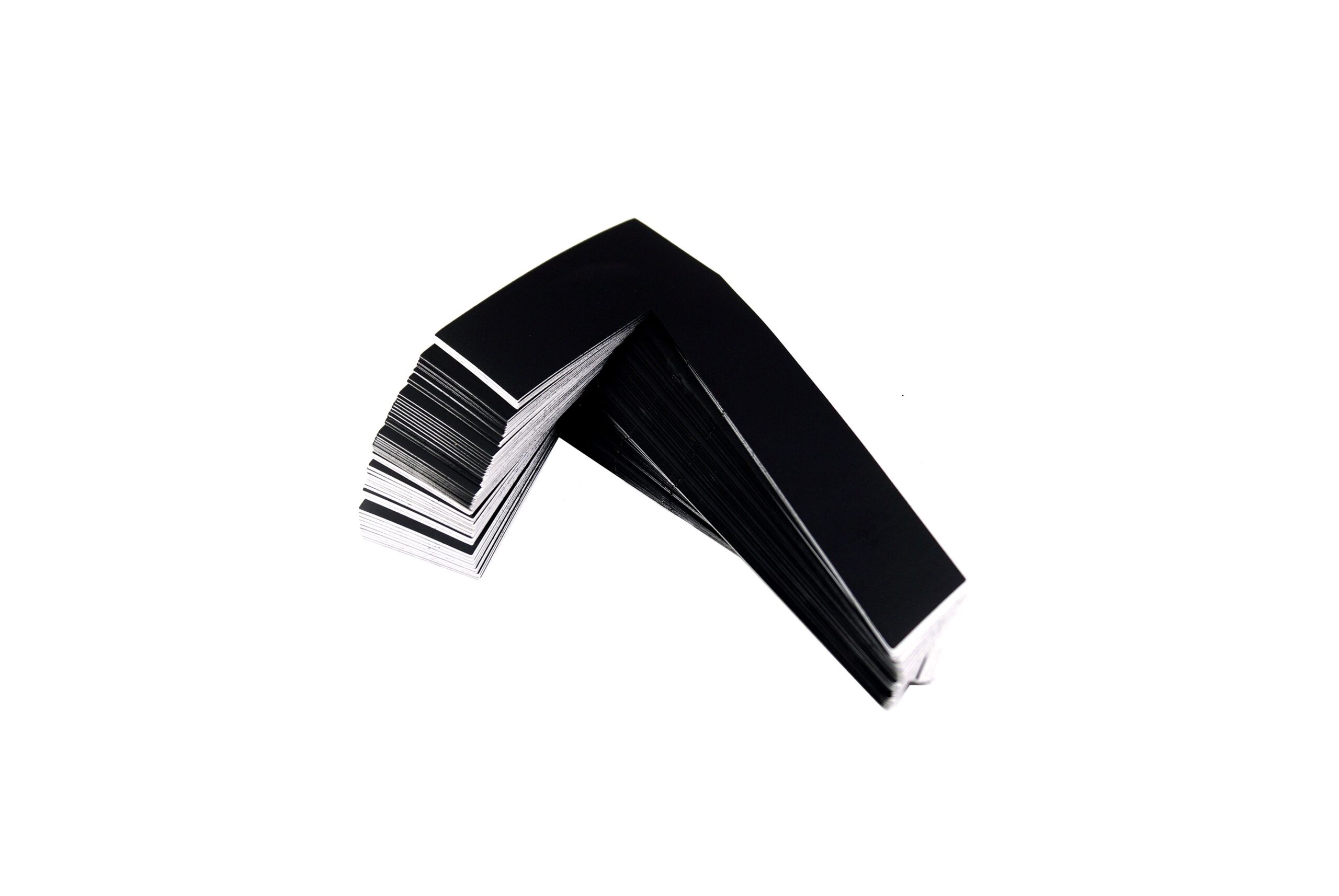 RACE NUMBERS - 7 SEVEN - BLACK, PACK OF 100 / 15cm 6" / VINYL STICKER - Image 2