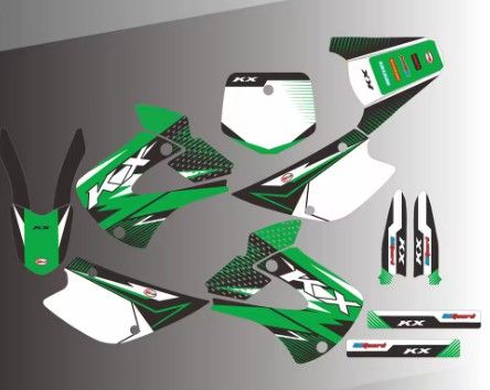 DECAL KIT 2001-2013 KAWASAKI KX85 KX100