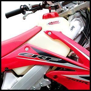 09-12 CRF450R 2.3usg WHITE, 10-12 CRF250R, CLARKE FUEL TANK 11600