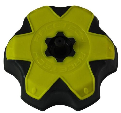 TANK CAP RTECH BLACK/YELLOW, RTECH R-TAPPORMZGI9