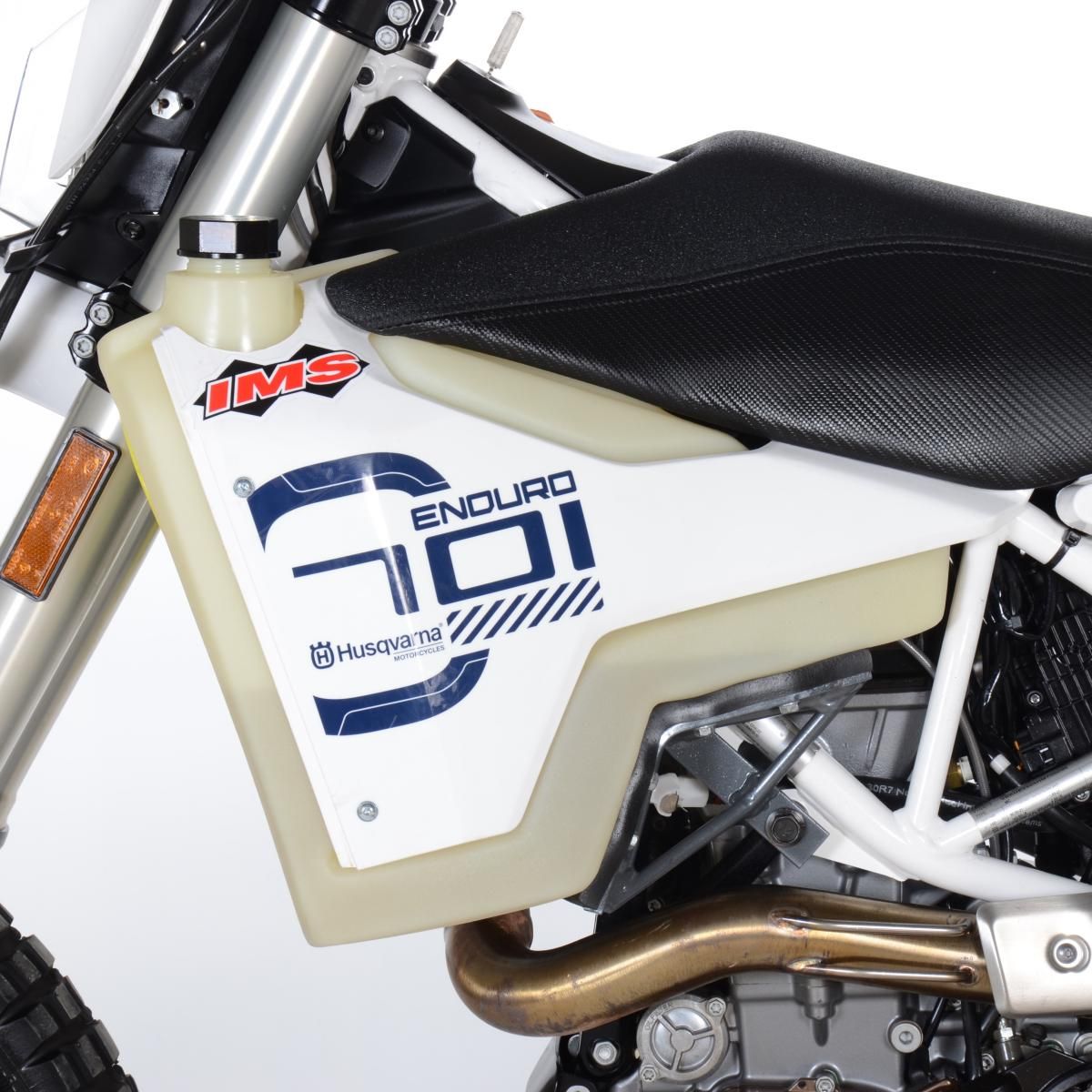 IMS Fuel Tank 2.5 gal Natural Screw Cap, Husqvarna 701 2016-2020 (All Models), 112431-N2