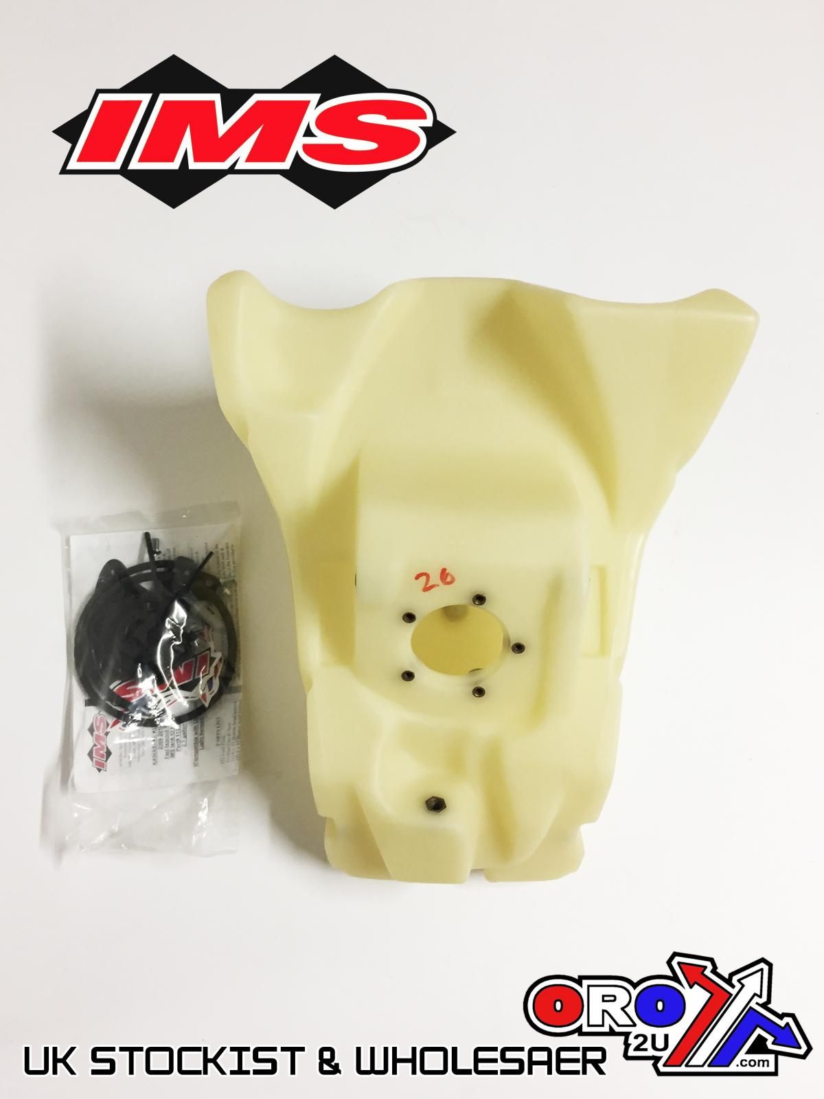 IMS Fuel Tank 2.7 gal Natural Screw Cap, Kawasaki KLX250S (EFI) 2009-2020, 113159-N2 - Image 2