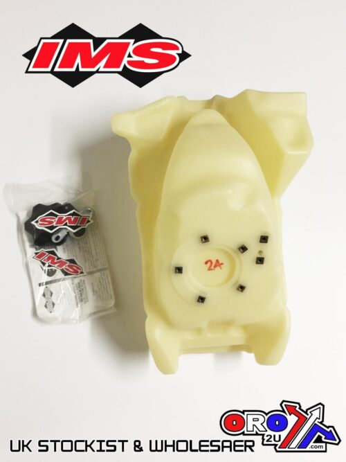 IMS Fuel Tank 2.9 gal Natural Screw Cap, Kawasaki KX250F 2009-2010, 113152-N2