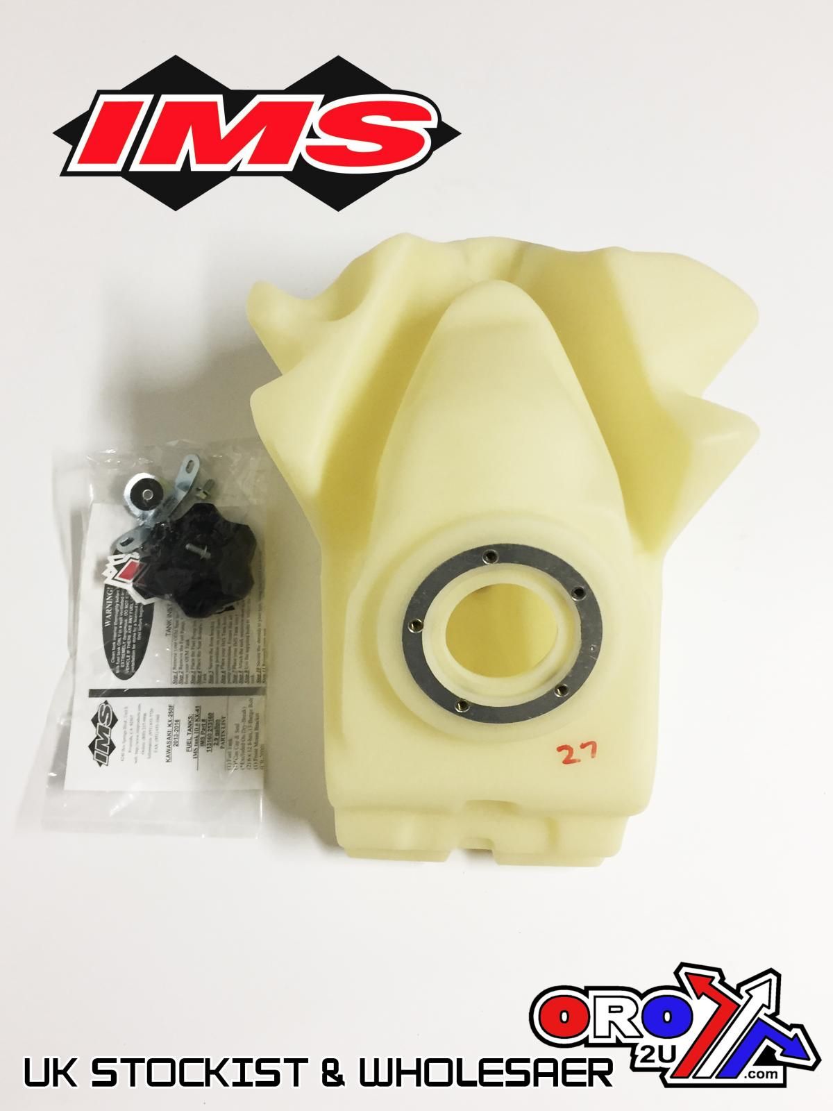 IMS Fuel Tank 2.9 gal Natural Screw Cap, Kawasaki KX250F 2013-2016, 113160-N2 - Image 2