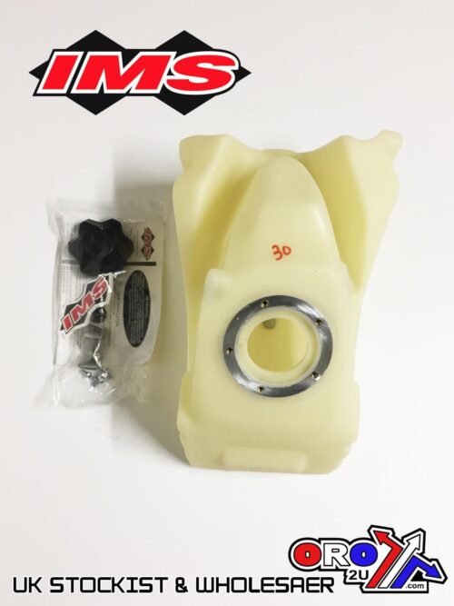IMS Fuel Tank 2.3 gal Natural Screw Cap, Kawasaki KX250F 2017-2020, 113163-N2