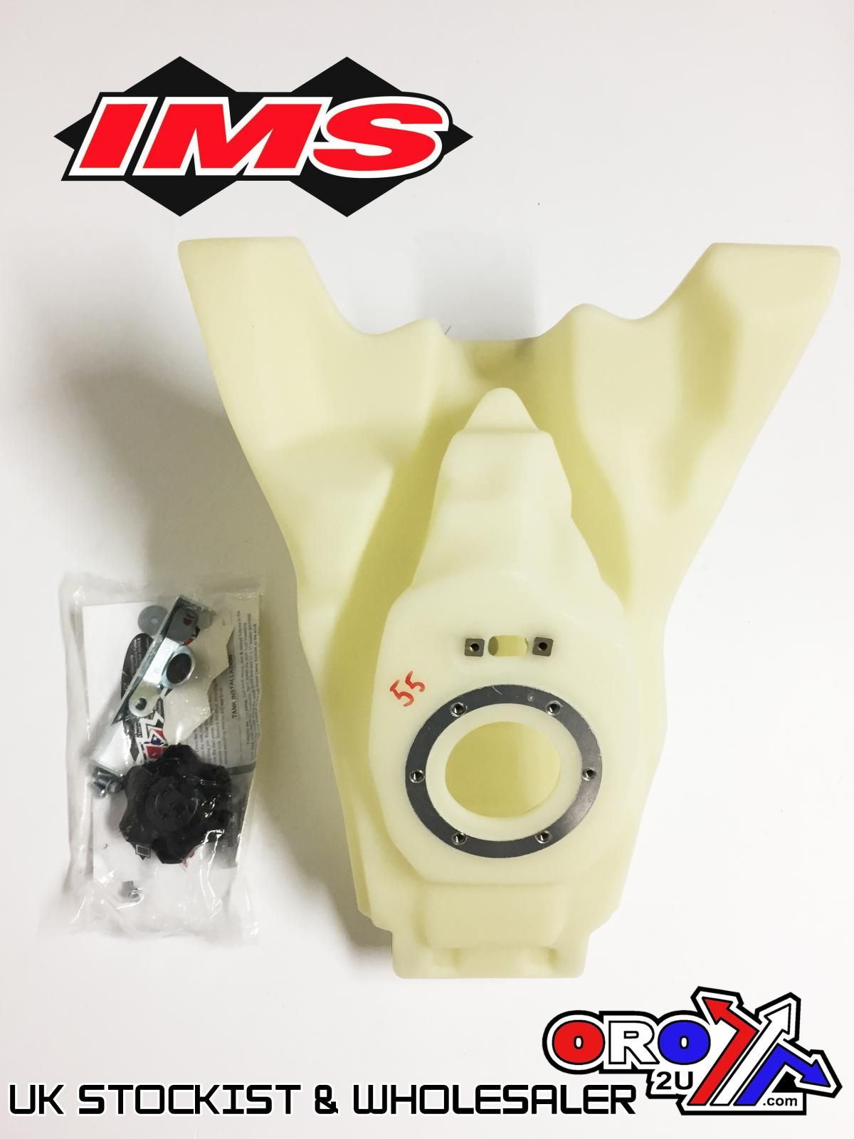 IMS Fuel Tank 3.0 gal Natural Screw Cap, Yamaha WR450F 2012-2015, 117333-N2