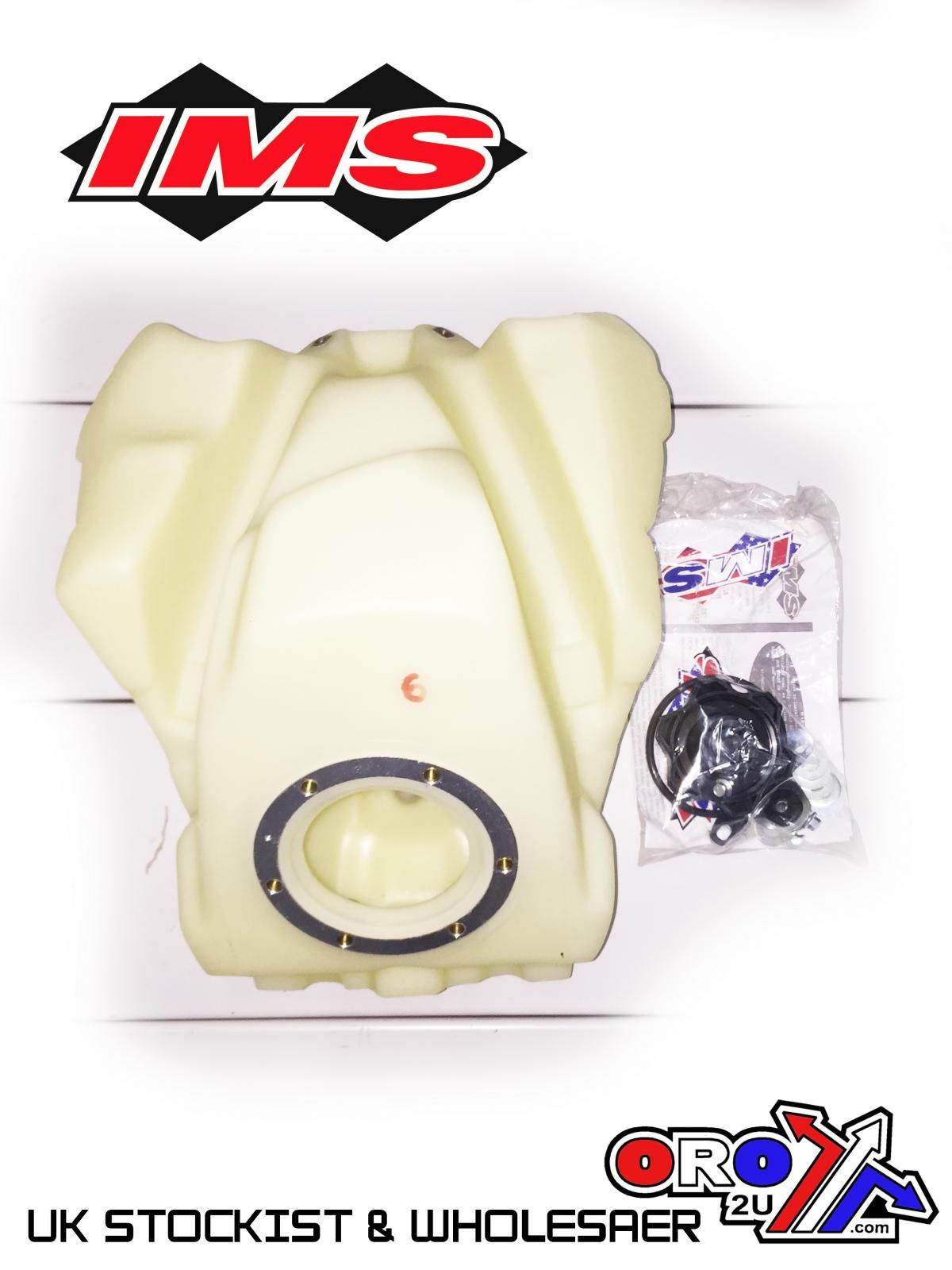 IMS Fuel Tank 2.7 gal Natural Screw Cap, Honda CRF450R 2009-2012, 112243-N2 - Image 2