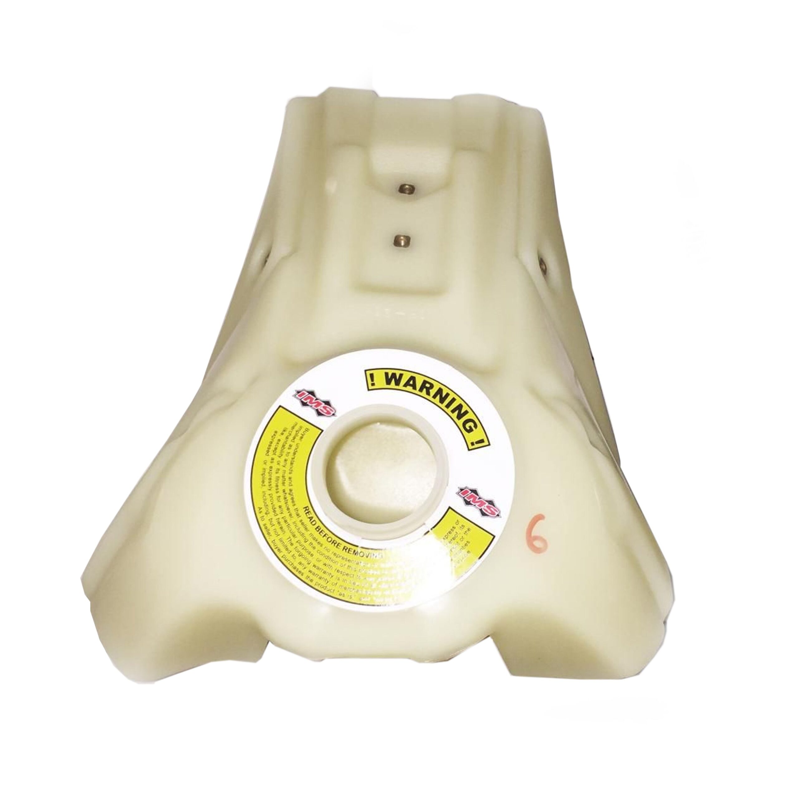 IMS Fuel Tank 2.7 gal Natural Screw Cap, Honda CRF450R 2009-2012, 112243-N2