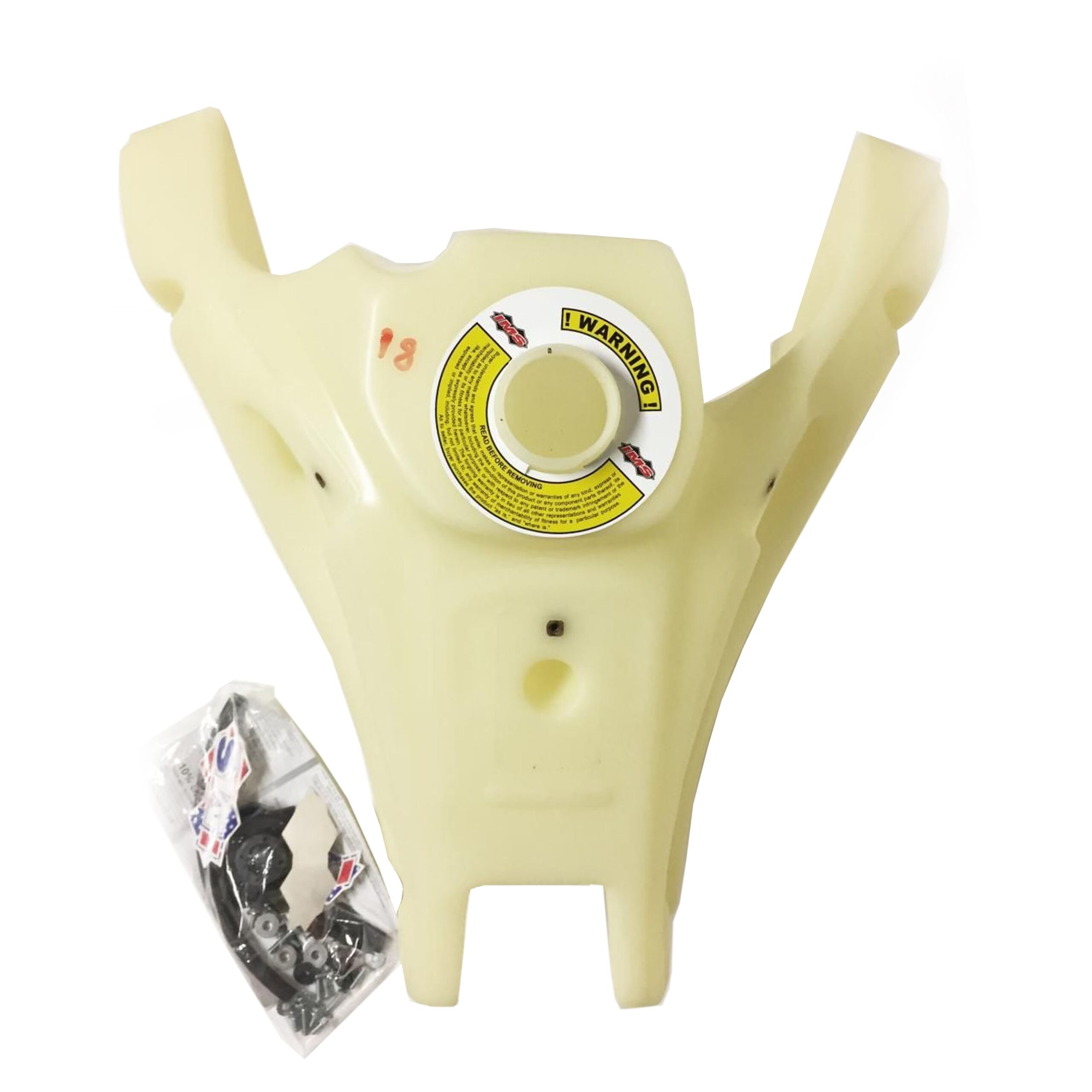 IMS Fuel Tank 4.5 gal Natural Screw Cap, Husqvarna TE 250 2017-2018, 112428-N2 - Image 2