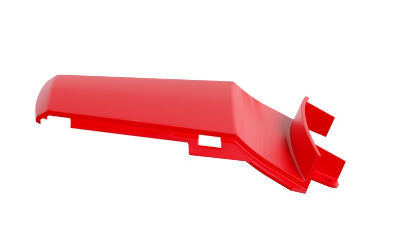 REAR FENDER HONDA TRANSALP R-TECH RED R-PPALPRS0024 - Image 2