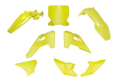 PLASTIC KIT 6PC HUSQVARNA TC 85 2025 R-TECH YELLOW R-KITHSQ-GQ0-885