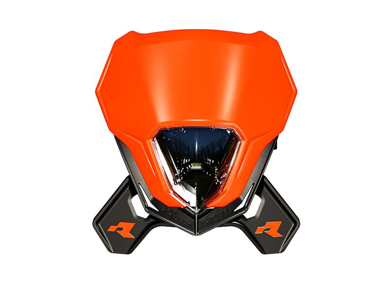 V FACE 2.0 FULL LED HEADLIGHT R-TECH ORANGE R-MASKARNR025