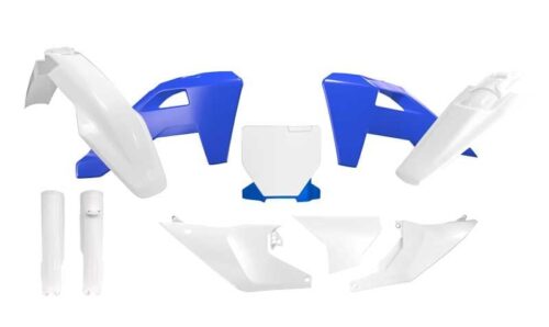 PLASTIC KIT 7PCS HUSQVARNA TC/FC/TX/FX 2025, R-TECH R-KITHSQ-BHH-725 WHITE HERITAGE BLUE