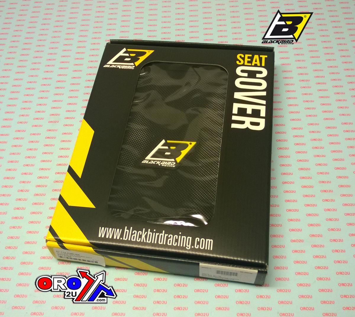 12-16 WRF450 PYRAMID SEAT, COVER BLACKBIRD, BLACK - Image 2