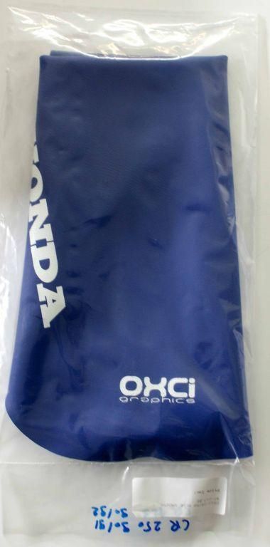 CR500/250/125 BLUE SMOOTH, HONDA SEAT COVER - Image 2