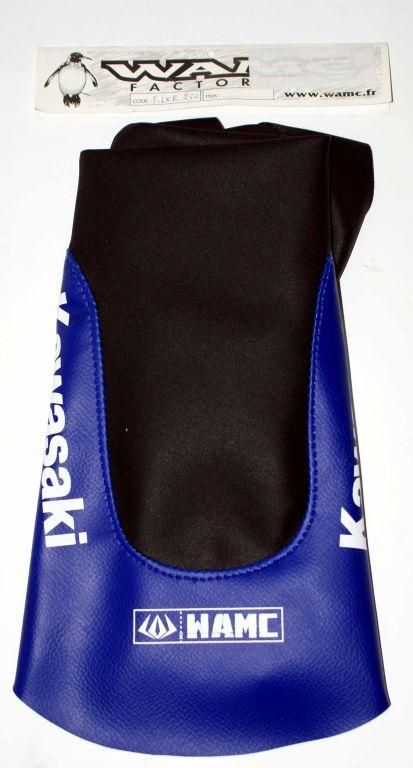 KLX25/30 93-02 BLACK ANDBLUE, WAMC SEAT COVER KAWASAKI