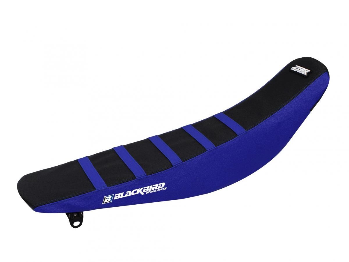 02-21 YZ ZEBRA SEAT COVER, 2018 DESIGN ONLY 5 STRIPES, BLACKBIRD 1219Z