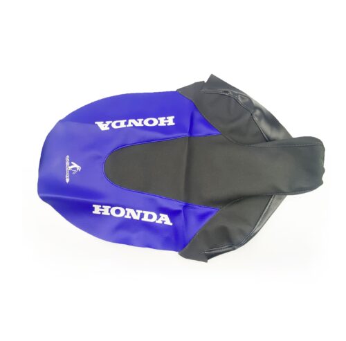 XR400 96-02 BLACK/BLUE WAMC, HONDA SEAT COVER