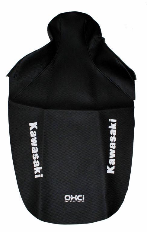 KLX650 93-97 BLACK/GRIP SEAT, COVER KAWASAKI