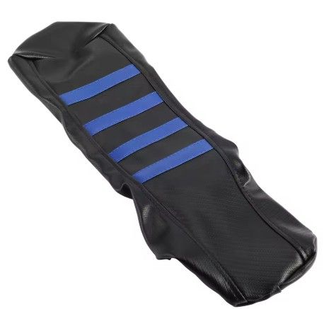 SEAT COVER BLACK BLUE RIBS NON-SLIP DESIGN YAMAHA PW50 3PT-24731-40-00 3PT-24731-41-00