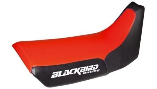 TT350 87- SEAT COVER RED/BLACK, BLACKBIRD 1200/03 TRADITIONAL
