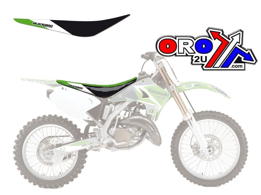 03-08 KX125/250 DREAM-3, BLACKBIRD SEAT COVER 1414E