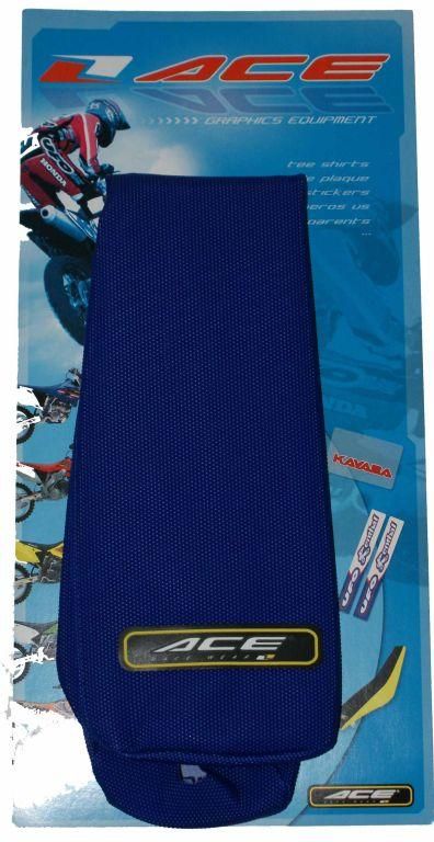 03-04 WRF250-450 GRIP ACE, BLUE GRIP SEAT COVER