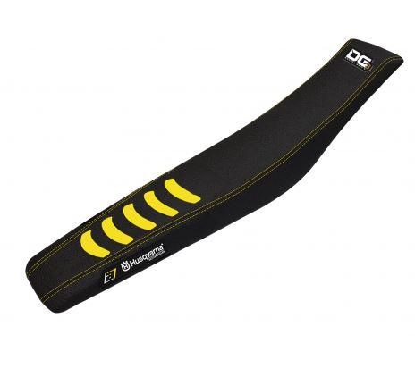 05-06 HUSQVARNA DG3 BK/YEL, BLACKBIRD SEAT COVER 1613H