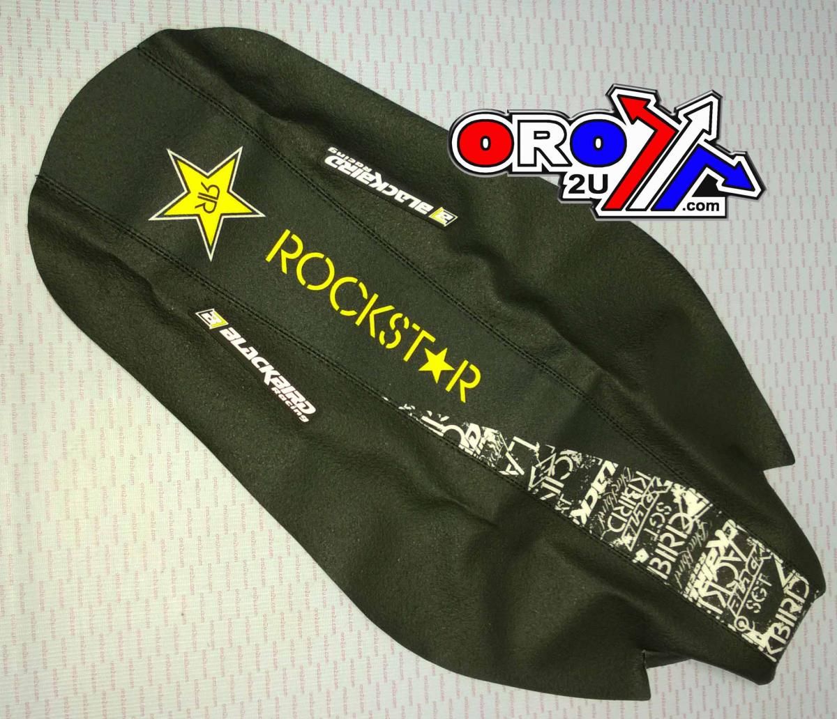 17-20 CRF450R ROCKSTAR ENERGY, BLACKBIRD SEAT COVER 1148L
