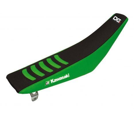 14-20 KX85 DOUBLE GRIP 3 BLK/G, BLACKBIRD SEAT COVER 1432H