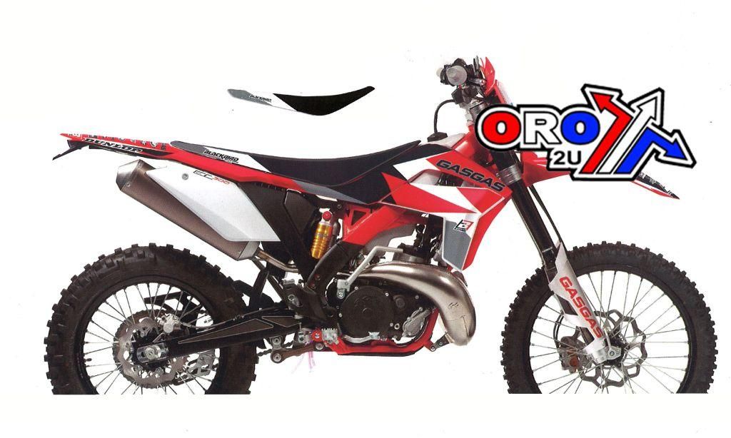 07-09 GAS GAS DREAM 3 COVER, BLACK/GREY BLACKBIRD 1903E