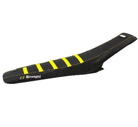 16-18 TC/FC HUSKY ZEBRA YE/BLK, 2018 DESIGN ONLY 5 STRIPES, SEAT COVER BLACKBIRD 1622Z