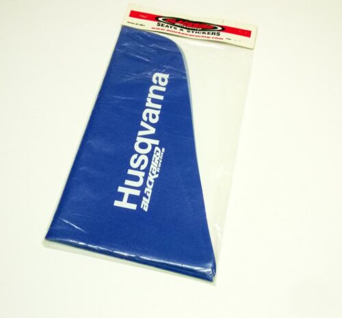 01-04 HUSQVARNA MOON BLUE, BLACKBIRD SEAT COVER 1607/02