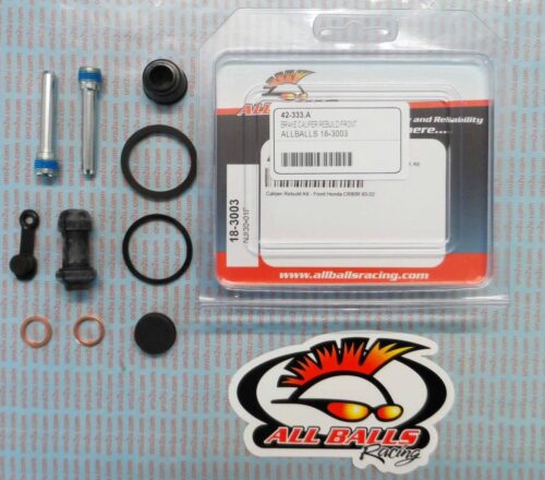 BRAKE CALIPER REBUILD KIT ALLBALLS, ALLBALLS 18-3003 HON CR80R 93-02 FRONT