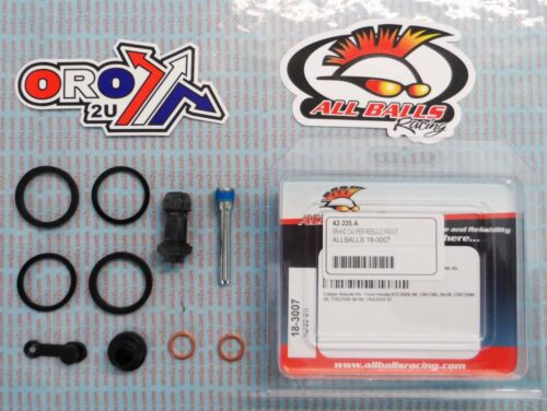 BRAKE CALIPER REBUILD KIT ALLBALLS, ALLBALLS 18-3007 HON ATC350/TRX/CRF/YAM YZ125/250 FRONT