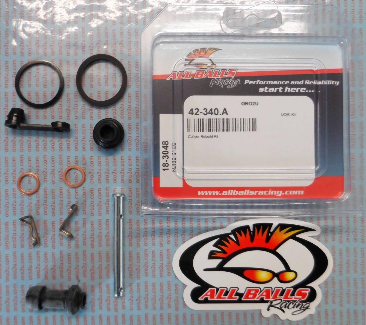 BRAKE CALIPER REBUILD KIT ALLBALLS, ALLBALLS 18-3048 GASGAS/HUSA/HUSKY/KTM/SHERCO REAR