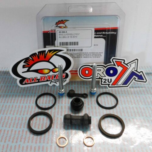 BRAKE CALIPER REBUILD KIT ALLBALLS, ALLBALLS 18-3010 HON/KAW/SUZ/YAM FRONT/CAN-AM REAR