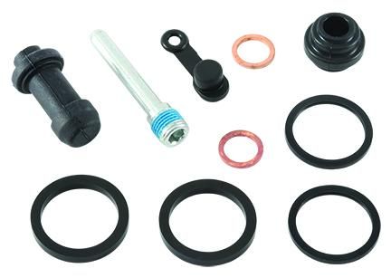 BRAKE CALIPER REBUILD KIT ALLBALLS, ALLBALLS 18-3011 KAW KX/YAM YZ/WR 125/250/450 FRONT