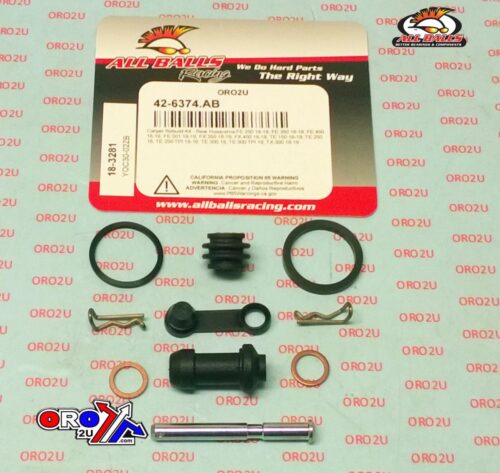 BRAKE CALIPER REBUILD KIT ALLBALLS, ALLBALLS 18-3281 HUSKY FE/FX/TE/TX 150-501 18-22 REAR
