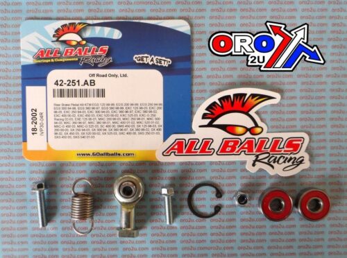 BEARING KIT REAR BRAKE PEDAL, ALLBALLS 18-2002 KTM