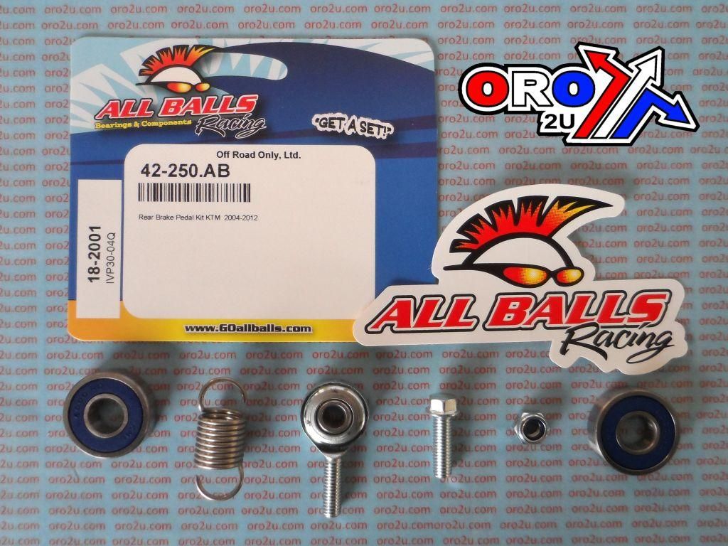 BEARING KIT 6pcs REAR BRAKE PEDAL, ALLBALLS 18-2001 KTM ( 6 PIECE KIT ) - Image 3