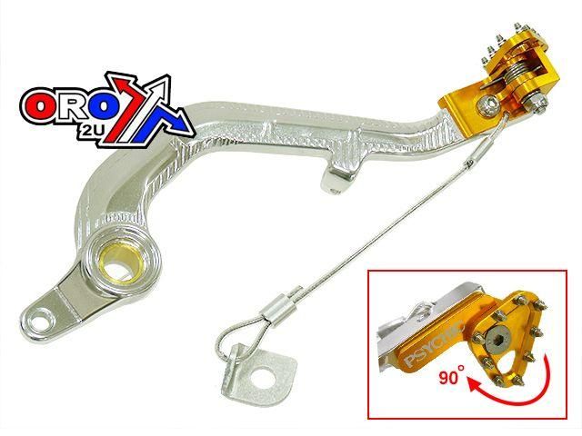 BRAKE PEDAL LEVER REAR RMZ, MX-08811 SUZUKI - Image 2