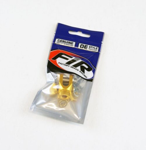 BRAKE CLEVIS REAR GOLD KX KXF, FIR ASRBC-01, CNC ALLOY